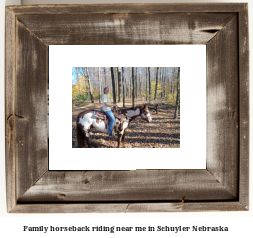 family horseback riding near me in Schuyler, Nebraska